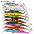 10 señuelos de pesca hundidos tipo B
