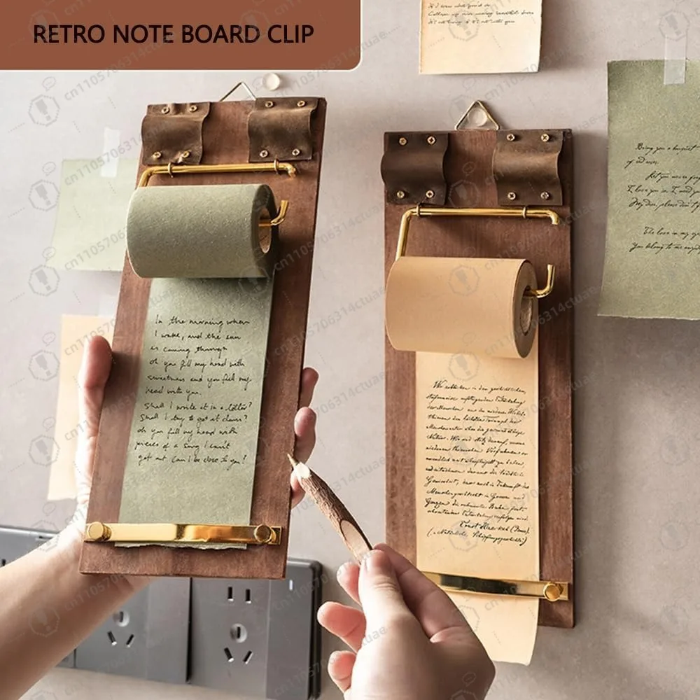 

Retractable Kraft Paper Roll Holder Dispenser Wall Mounted Butcher Paper Holder Roller for Artwork, to-do Lists, Ideal Ideas