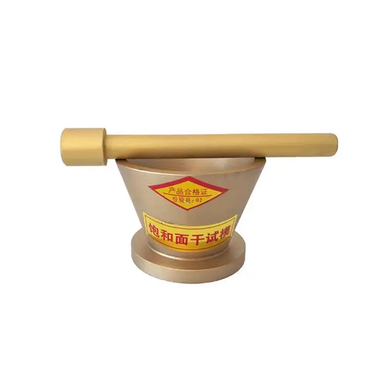 Hot Sell  Steel  Plated Sand Absorption Cone and Tamper Dry Mould and Tamp Cone