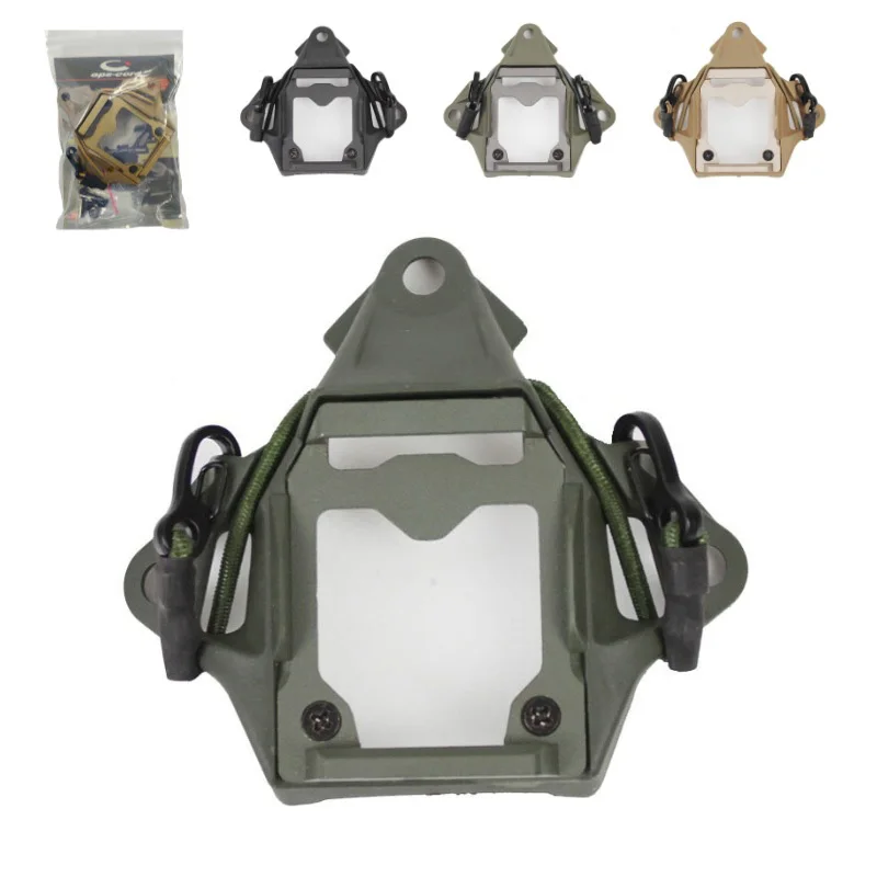 New Tactical Helmet Vas Shroud Three-Hole NVG Mount Adapter/Aluminum Alloy Modular Shroud For FAST MICH AF Wendy Helmet