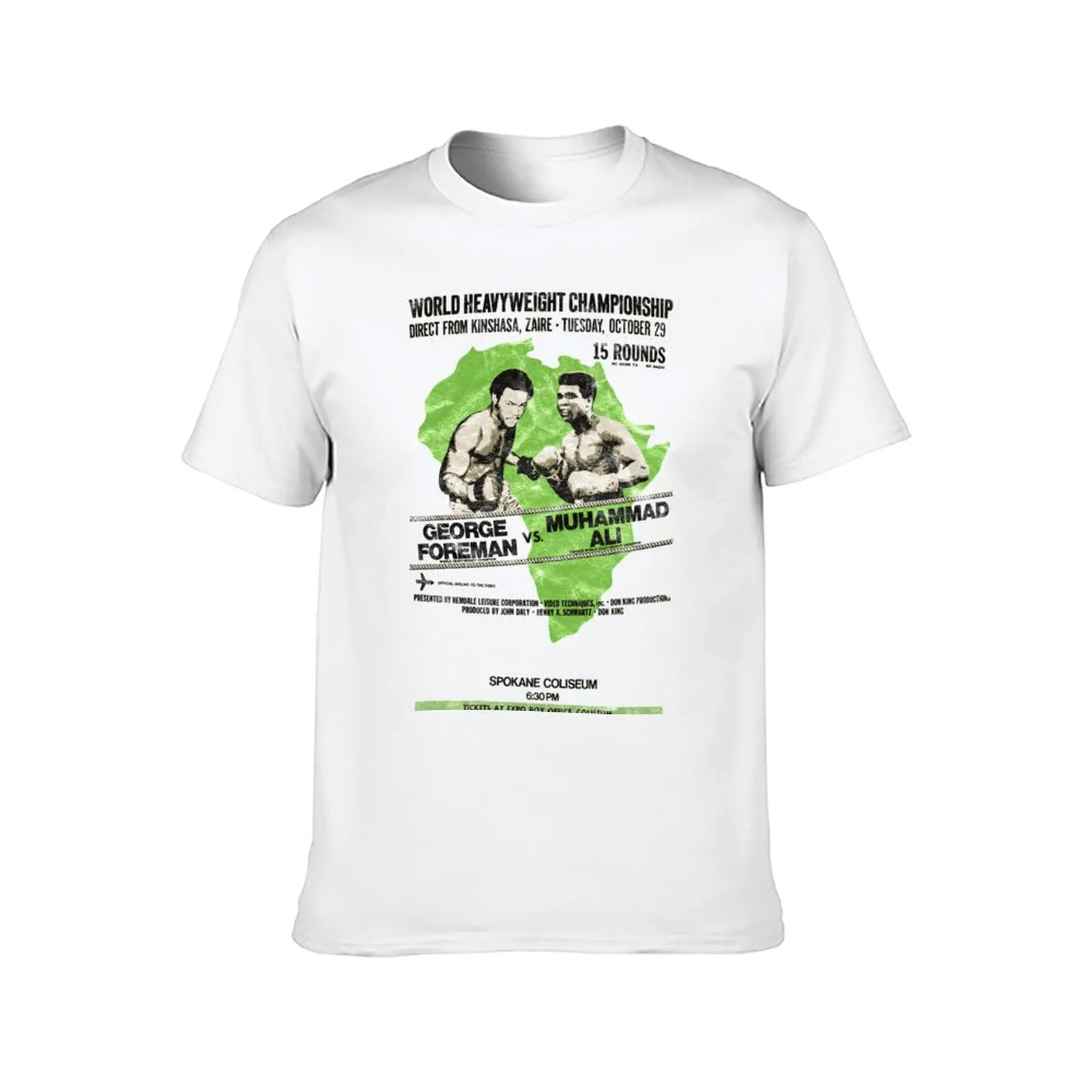 Rumble In The Jungle [Worn Look] T-Shirt T-Shirt T-shirts oversize graphic t shirts outfits for men