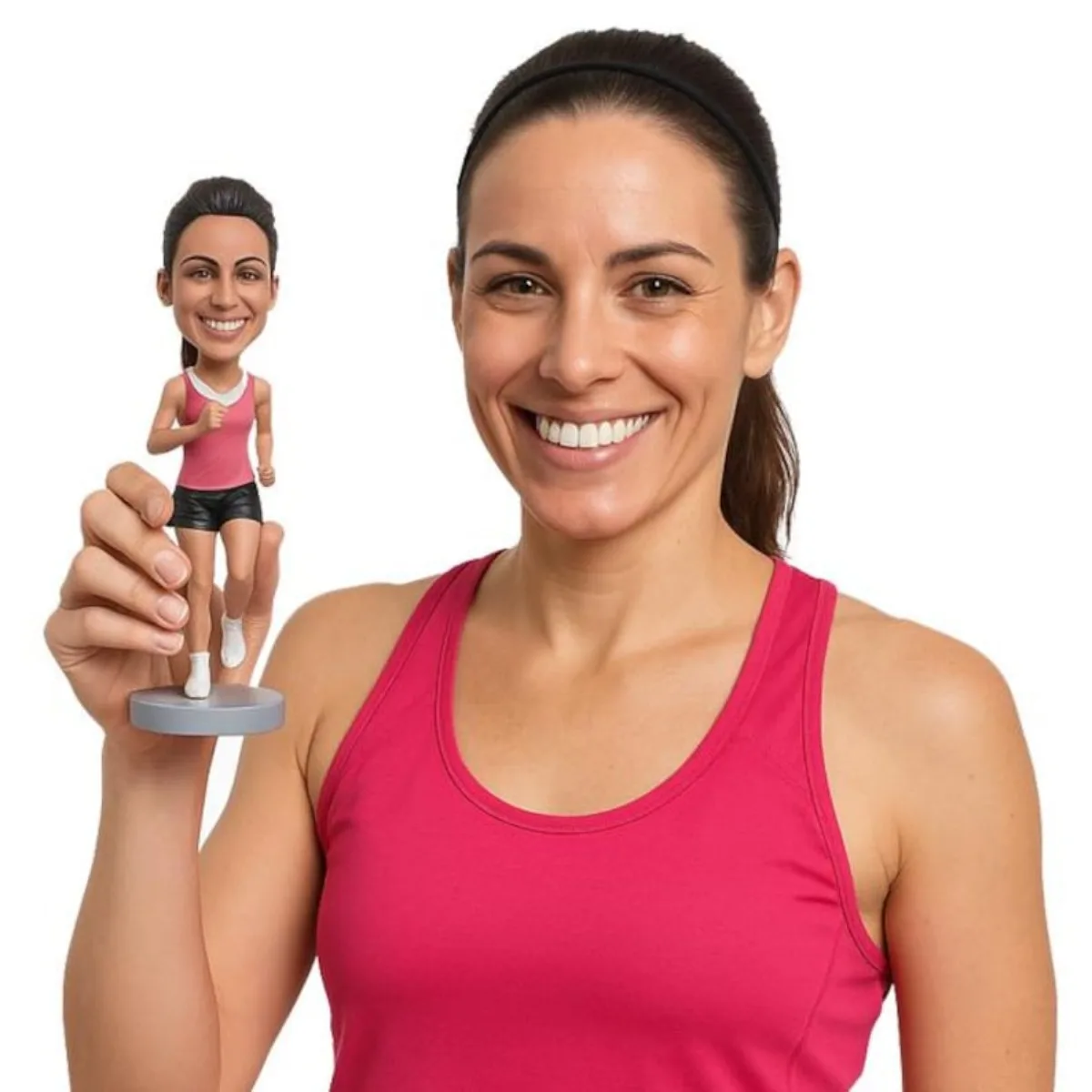 

Handmade Clay Figurine Bobblehead Personalized Clay Doll Bobbleheads Figurines Unique Keepsake Gift For Family Friends