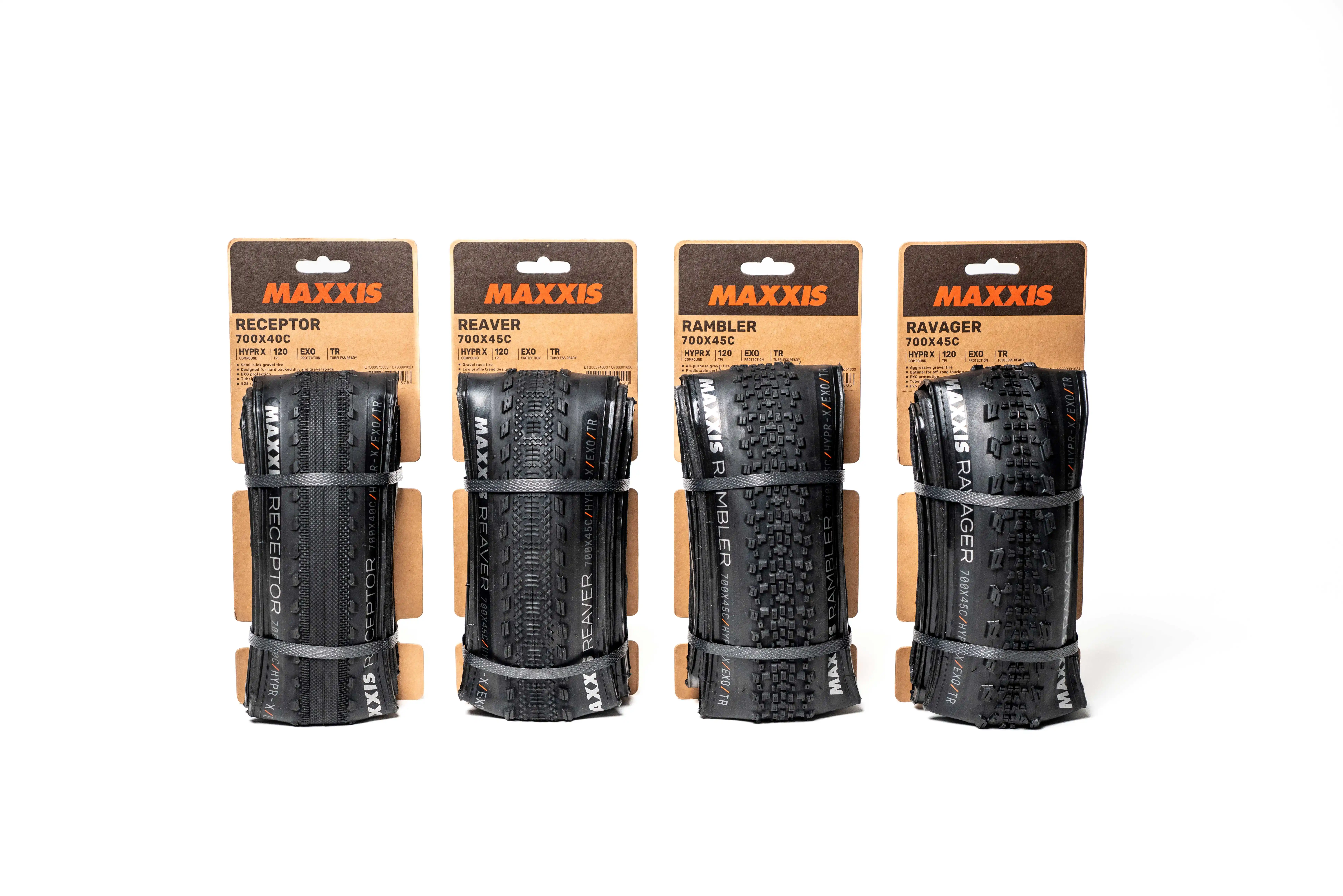 MAXXIS Neuer RAMBLER REAVER Gravel-Reifen HYPR-X Schlauchloser Gravel-Bike-Reifen 700x40C/45C/50C/55C 32x2.15 Faltbarer Cyclo-Cross-Reifen – Detail 3