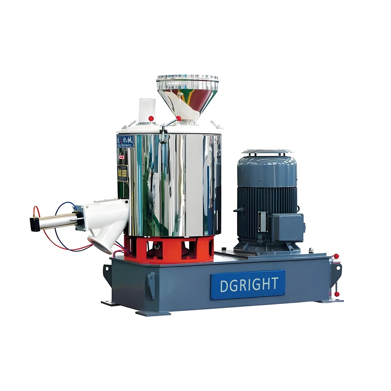 Plastic Powder PVC High Speed Mixer Vertical Heating and Cooling Blades PVC Mixer Machine