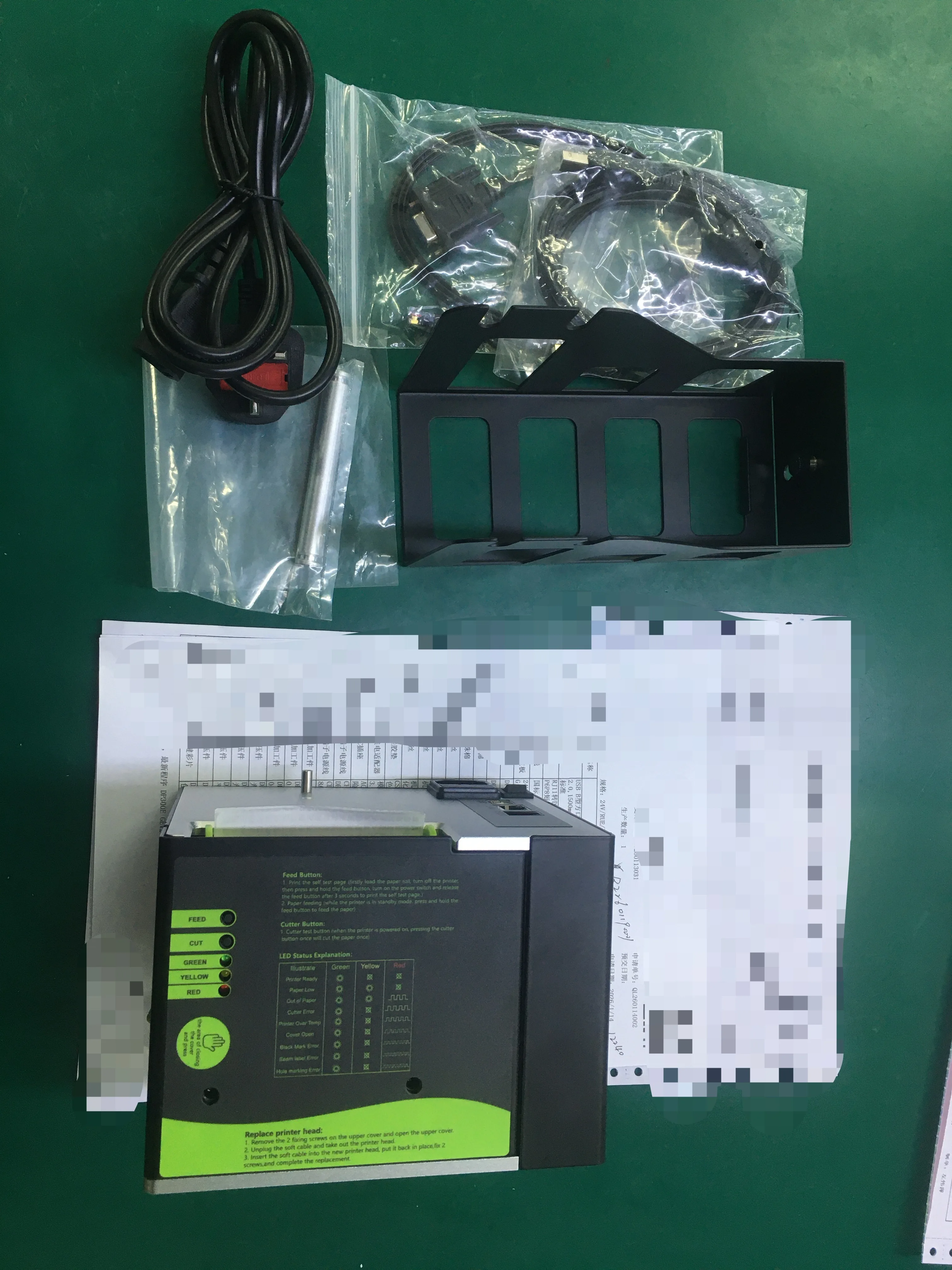 HS-80D Kiosk Thermal Printer with Casing with Holder 120mm/s to 180mm/s Full cutting 80mm