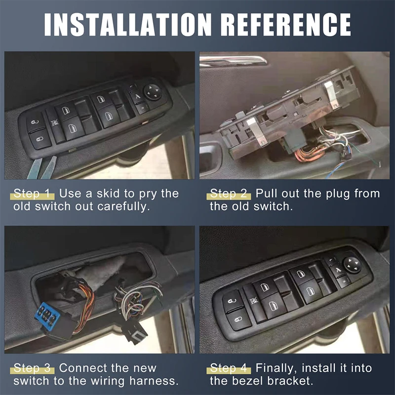 Linker Hauptfensterheberschalter für Mercedes Benz W204 S204 W212 A207 C207 X204 2049055402