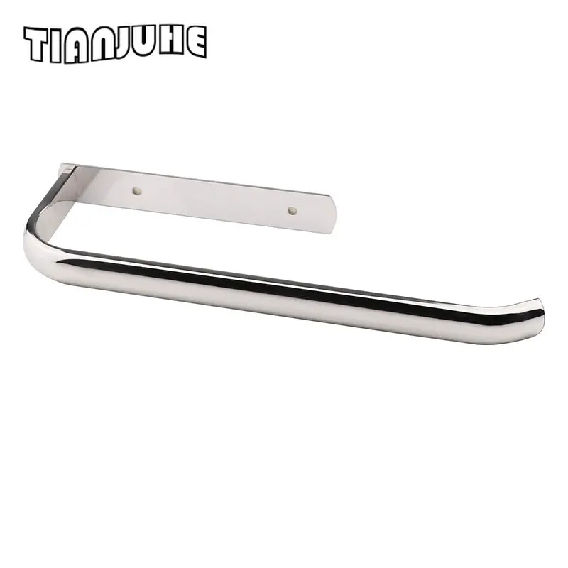 Self Adhesive Hand Towel Holder Stainless Steel Hand Towel Bar Rustproof  Wall-Towel Rack for Bathroom Kitchen Wall Mounted