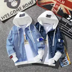 Erkekler ceket şık süper yumuşak Denim ceket rahat Fit tek göğüslü giyim ceket sürme için