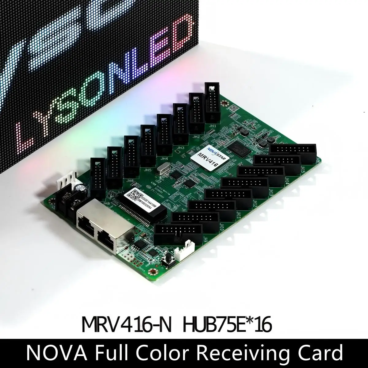 

Novastar MRV416-N Receiving Card LED Video Wall Controller LED Display Screen RGB Matrix HBU75 Full Color Module Control card