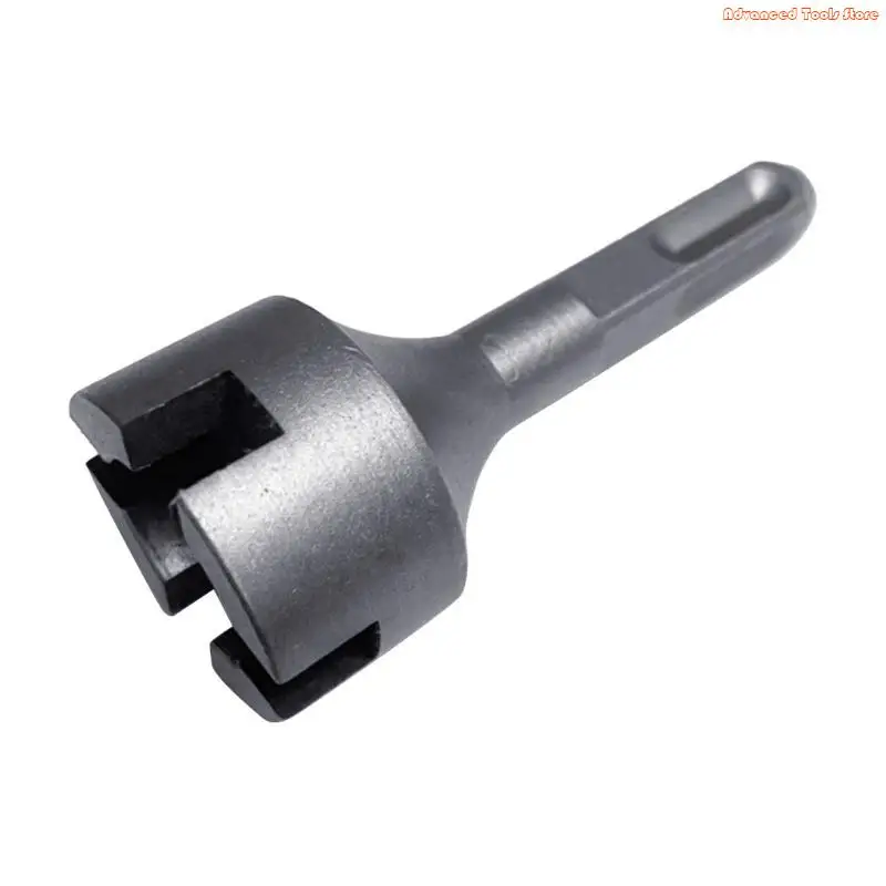 High Efficiency Ground Rod Driver Replacement Alloys Steel Drill Bit Driver Professional Hammer Drill Rod Converter W91B