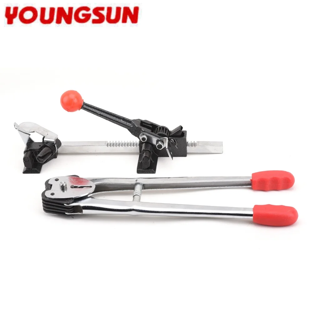 young sun SJZ13/SQ13/SZ13 Low-priced Handheld Manual Packing Tool Portable Tape Tie Box Carton Packaging Machine Belt Tensioner