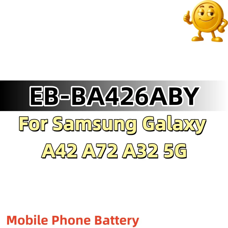 Brand New High Quality EB-BA426ABY 5000mAh For Samsung Galaxy A42 A72 A32 5G Mobile Phone Replacement Battery+Tools