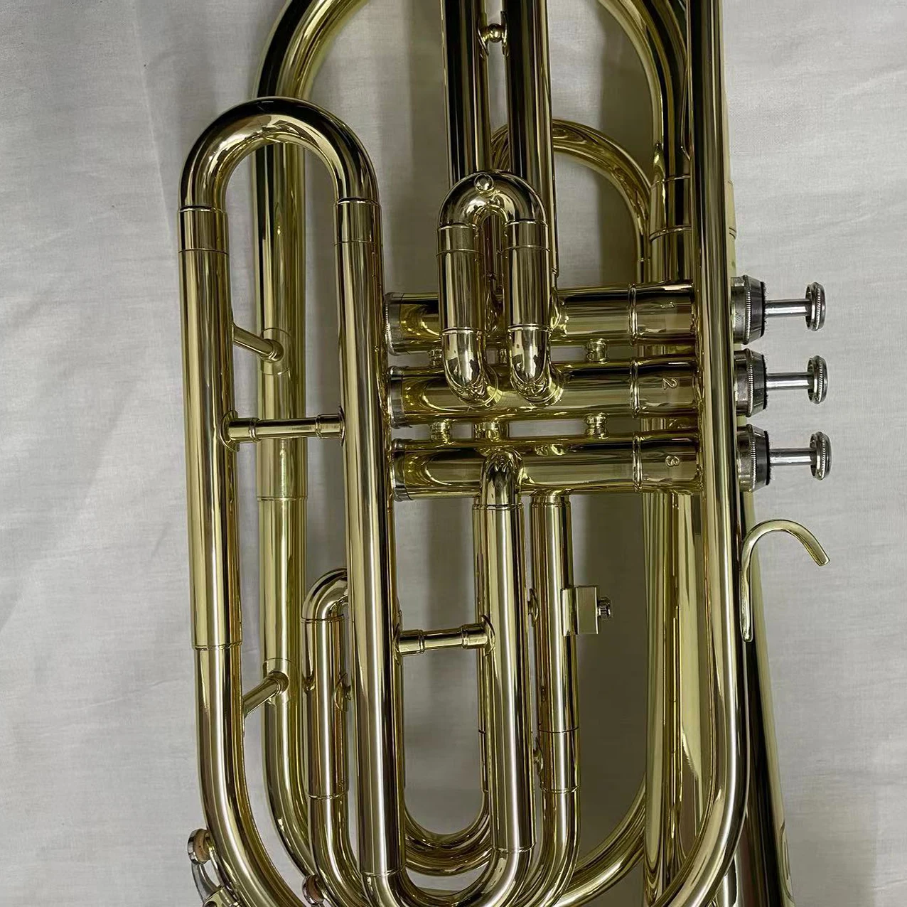 Trombone de marche en laque d'or, production OEM, haute qualité, vente directe d'usine