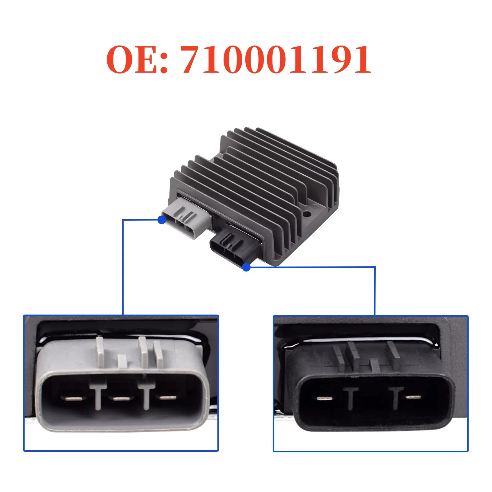 710001191 Voltage Regulator Rectifier for Can-Am Commander Outlander Maverick 500-1000cc 2011-2015 Replace FH019AA Car Accessory
