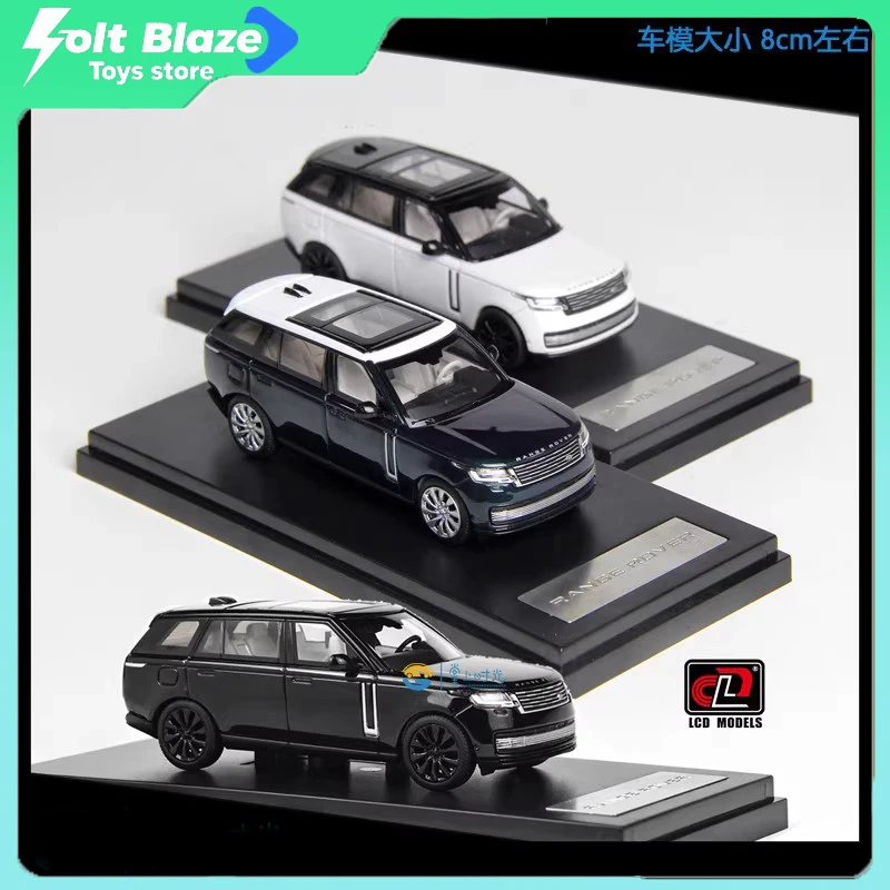 

ЖК-дисплей 1/64 Land Rover Range Rover Ultimate Genesis Long Wheelbase Edition, литая под давлением модель автомобиля из сплава, статические модели автомобилей, игрушки для мальчиков, подарок
