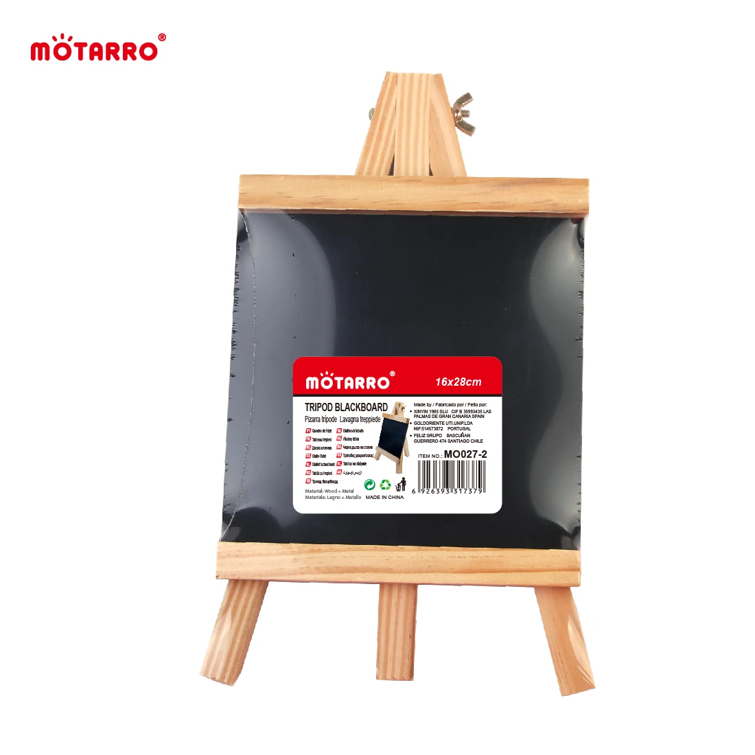 6" Chalk Blackboard with Wood Stands Message Label Board Large Small Message Chalkboard Wedding Party Decor Ornaments Memo Props