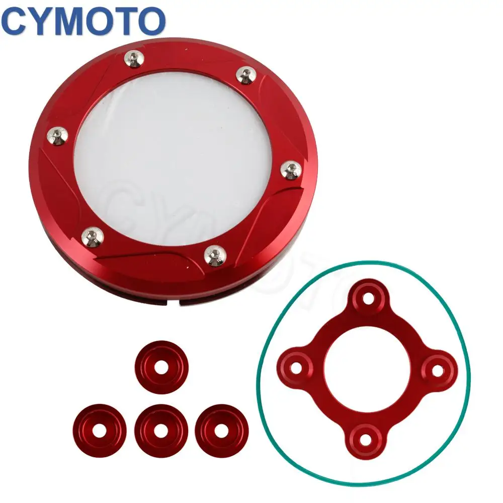 

For KTM 690 Enduro R/SMC R/Duke R Motorcycle Protector Transparent Clutch Cover Crankcase Clutch Cover