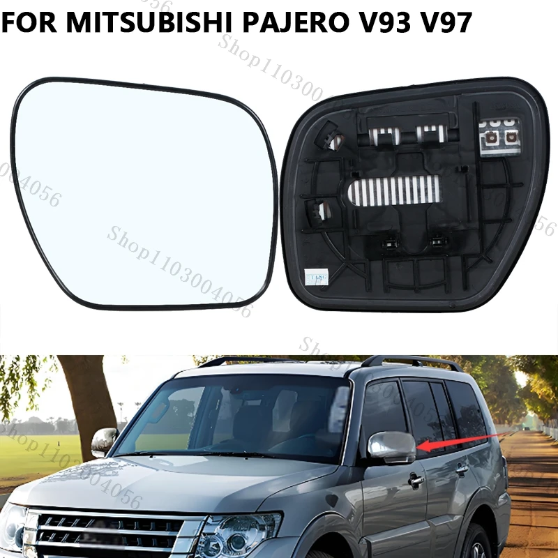 

Стекло для зеркала заднего вида Mitsubishi Pajero V93 V97, боковые зеркала заднего вида 7632A531 7632A522