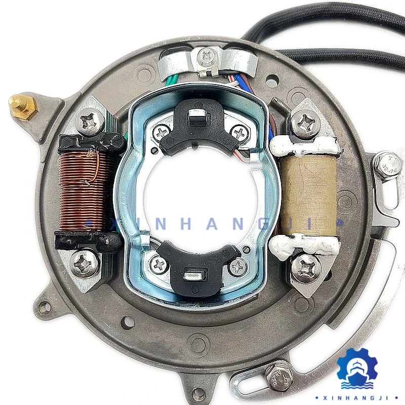 69P-85560-00 Base Assy for Yamaha Outboard 2-strokeT25/T30 Charging + trigger + lighting with aluminum,69P8556000,69P-85560