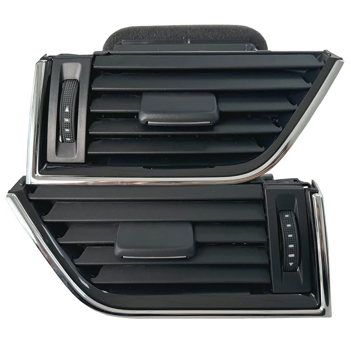 x1 Dashboard Interior Chrome AC Air Outlet Vent Grill For Skoda