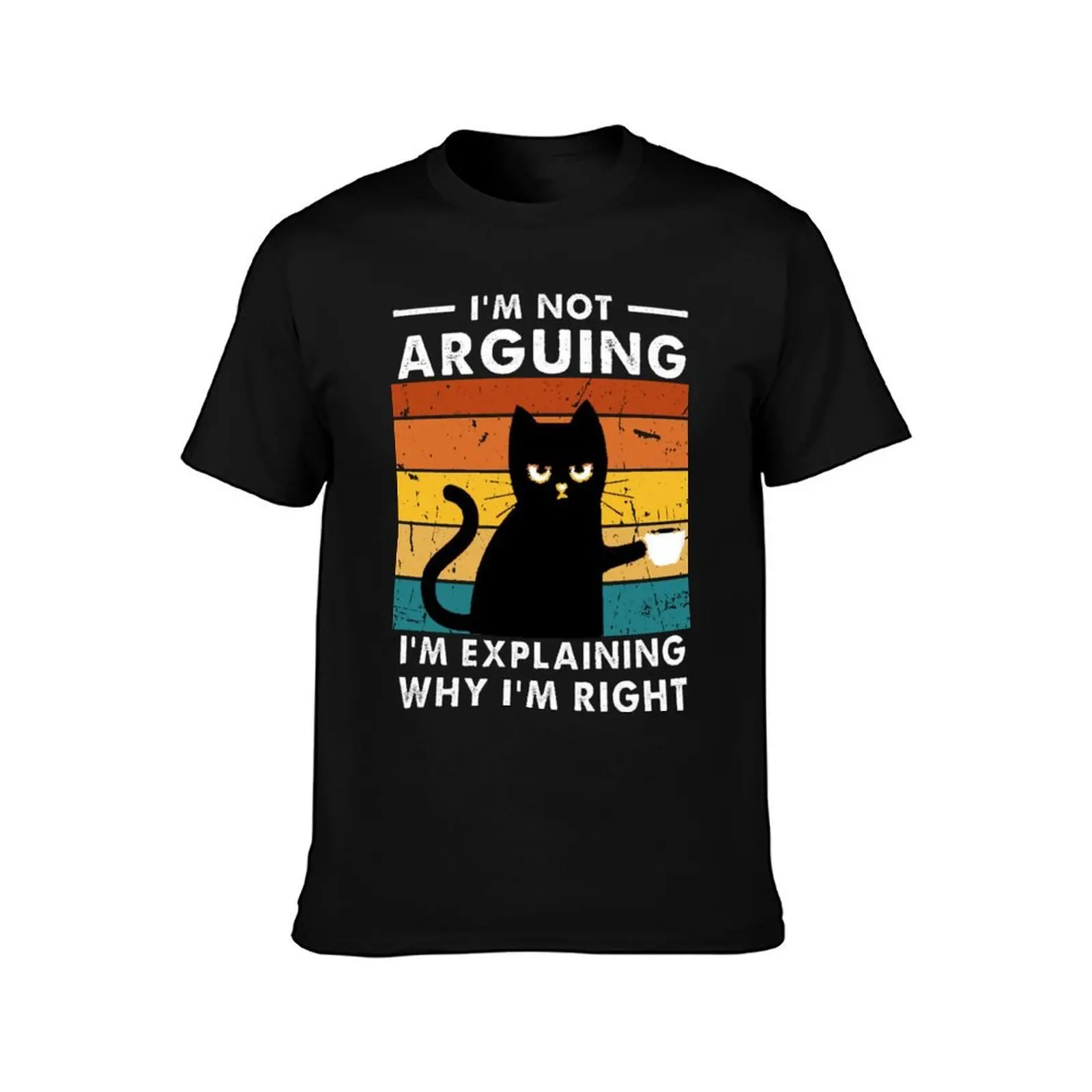 Im not arguing I'm explaining why I'm right T-Shirt Casual Simple Design Short Sleeve Shirt T-Shirt