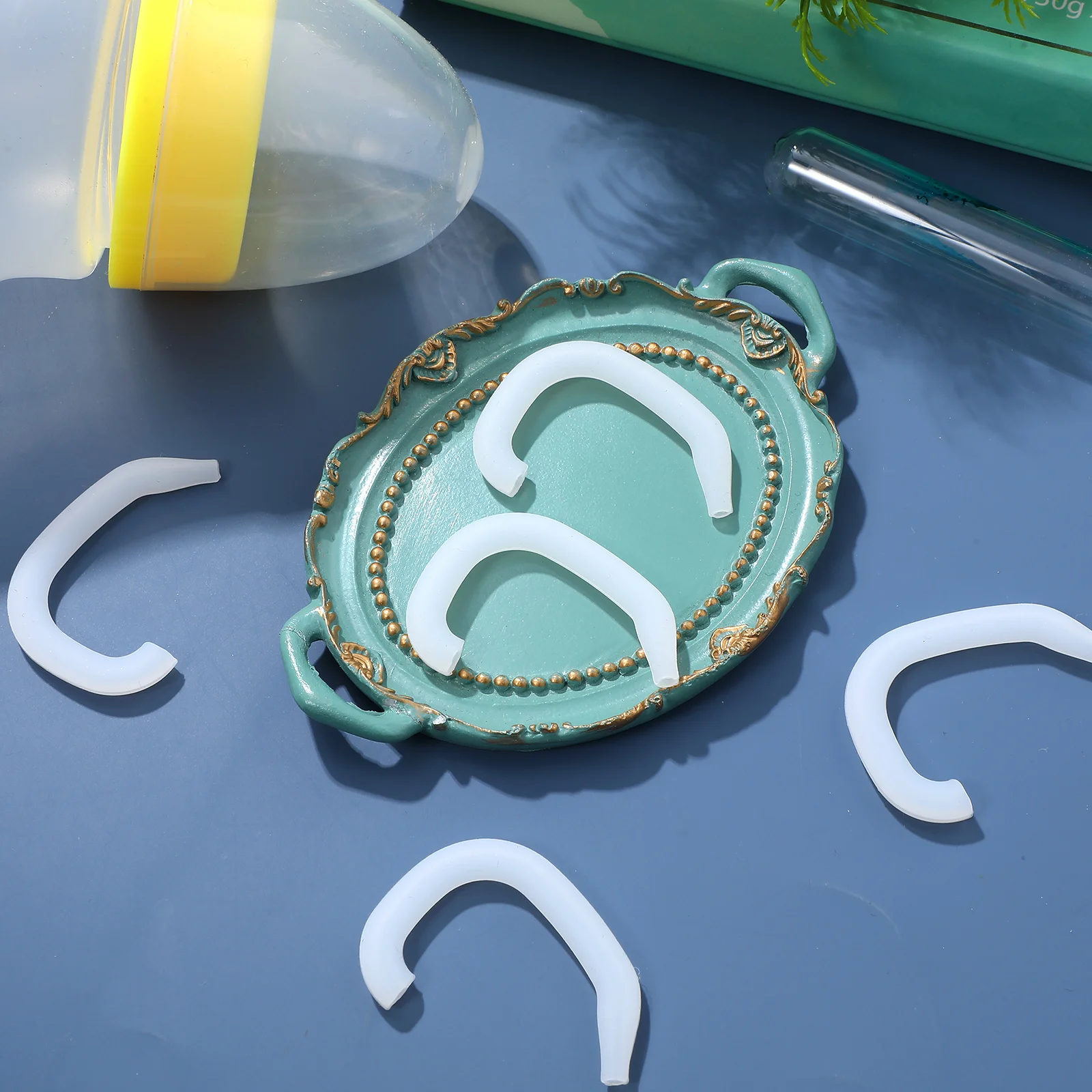 

5Pairs Baby Ear Aesthetic Corrector Protruding Ear Support for Infant Auricle Deformity Non-Surgical Correction Tool with Mask