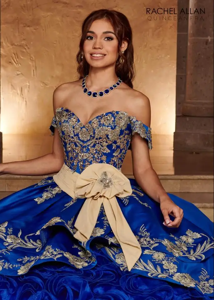 Vestido de quinceañera de princesa negra de lujo, corsé con volantes bordados plateados, 15 años, dulce 16