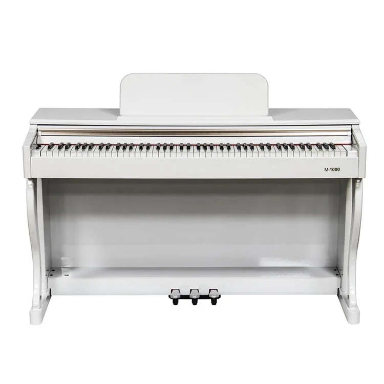 HUASHENG Keyboard Musical Instruments 88 Keys Standard Weighted Hammer Action Upright Digital Piano For Beginners And Players