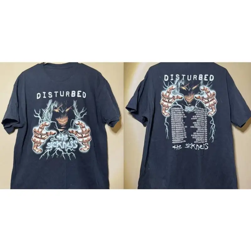 Disturbed The Sickness Album Cover T-Shirt
