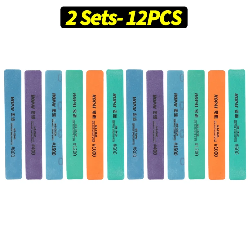 Semi-Rigid Sanding Sticks for Model Making