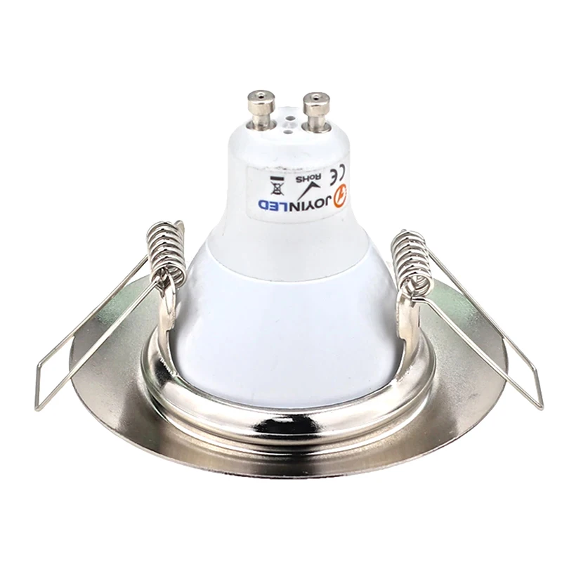 Metal Round Recessed Downlight Fitting Ceiling Spot Lights Frame Suit Lamp Socket Holder
