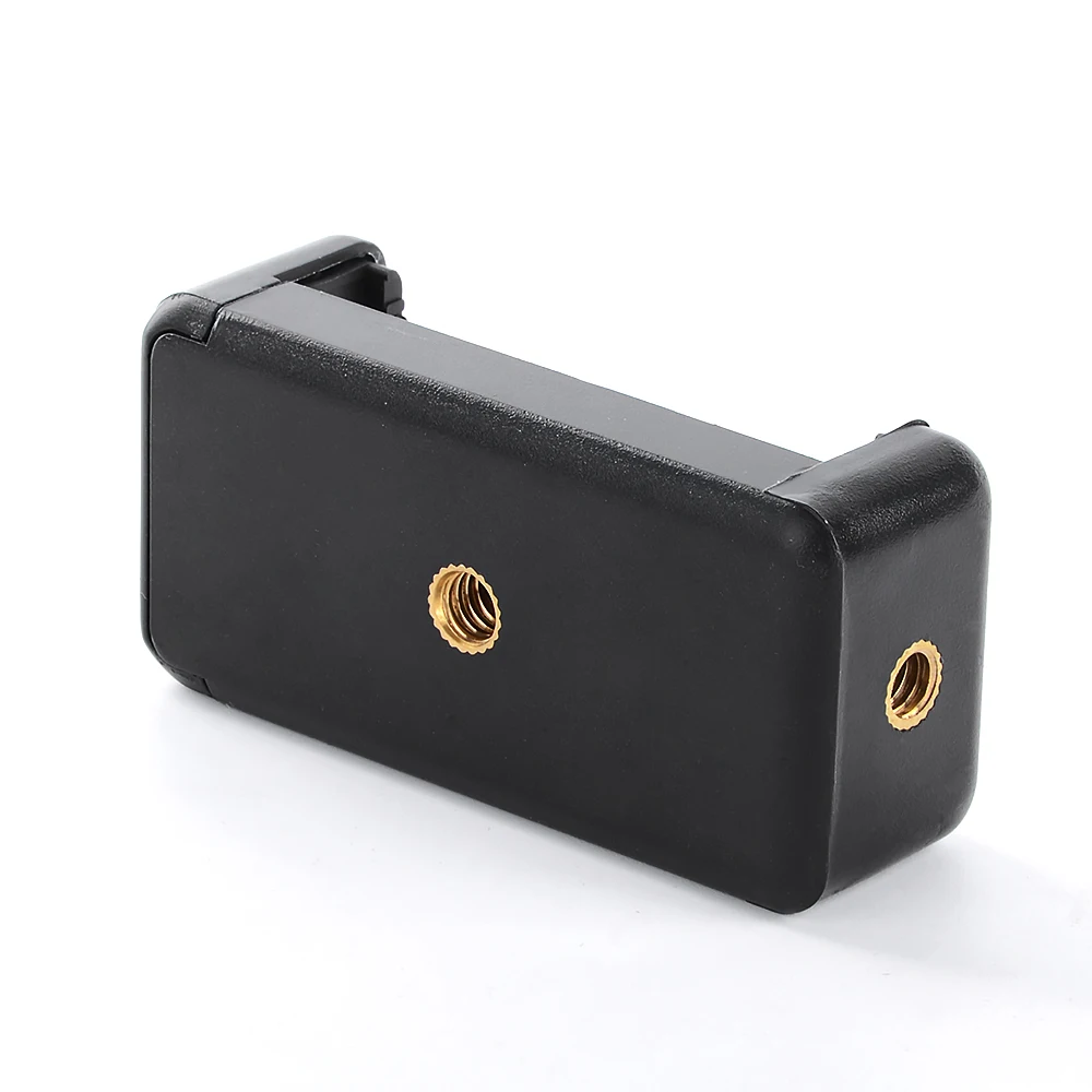 Adaptador de zapata para Flash 1/4, soporte de cabeza de bola con bloqueo + Clip de teléfono, montaje para teléfono móvil Nikon DSLR SLR