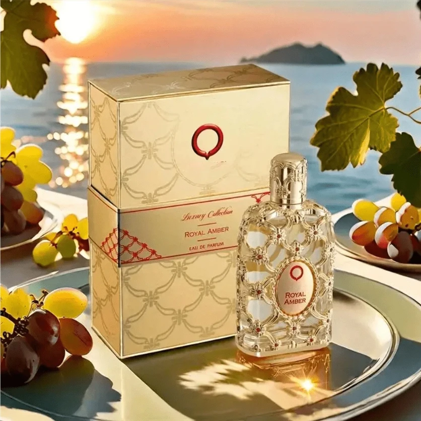 العطور الأصلية Orientica Luxury Collection Royal Amber عطر يدوم طويلاً فاخر كولونيا للجنسين رذاذ عطر جديد في #5