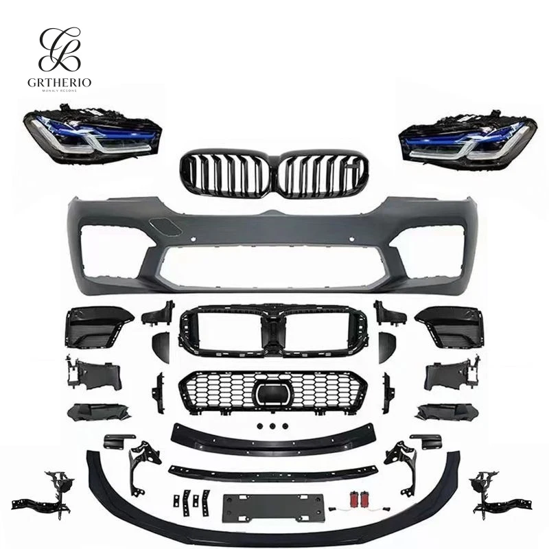 

Suitable for BMW 5 Series F10/F18 (2010-2017) modified to the G30/G38 model, complete set of old-to-new body kit, headlights