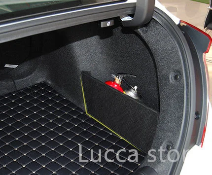 For Honda Accord 2008-2021 Car Accessories Flannel Auto Trunk Side Storage Organizer Board Partitions Plate Tail Box Shield