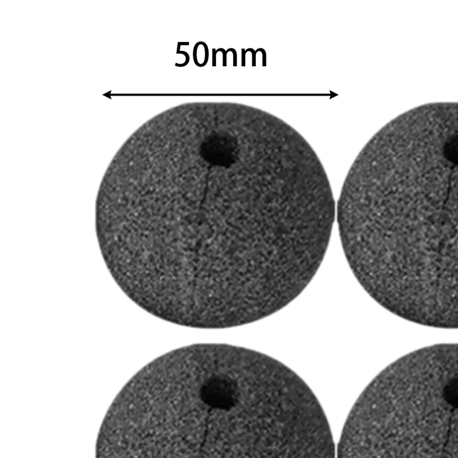 25Pcs Clown Noses, Black Costume Accessories Fancy Dress Elk Noses Sponge Balls for Carnival Halloween Performance