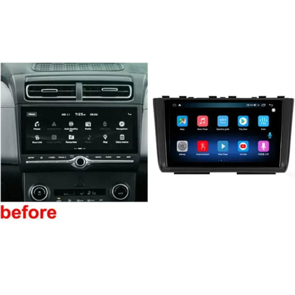 Android 13 Car Dvd For Hyundai Creta 2 IX25 2020 2021-2050 Auto Radio Multimedia Player GPS Support 5G DSP RDS Carplay Camera