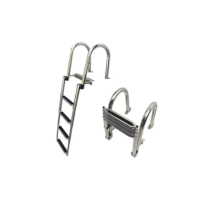 Ss316 Hardware Marine Boarding Ladders for Small Boats Boat Accessories Marine Hardware