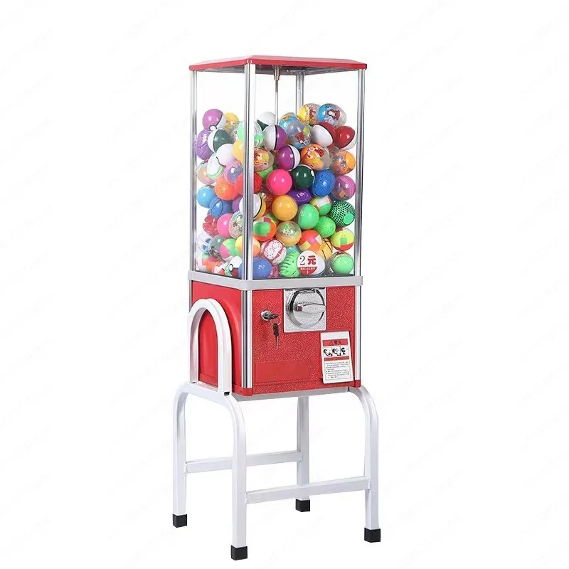 Big Ball Capsule Outdoor Sticker Sticker Stamp Vending Machine Dispensing Two Inch Capsule Coin Token Payment
