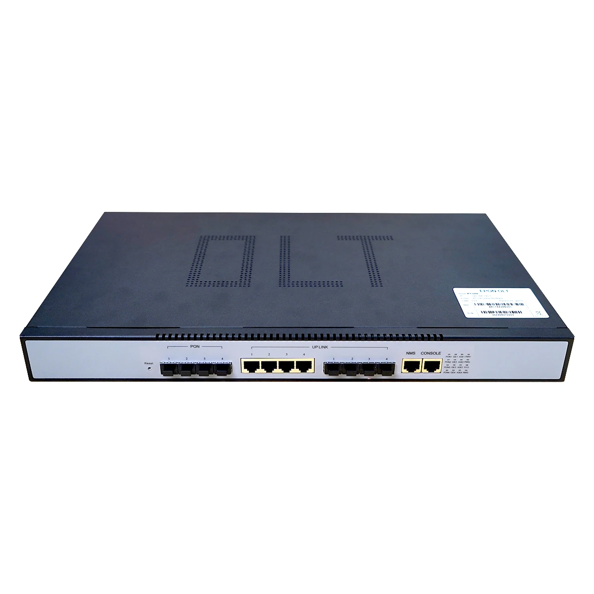 Network Tools FTTX OLT 10G SFP UPLINK port EPON 4 PORT OLT for switch support 256 ONUs