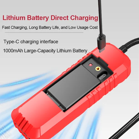 Halogendetektor R12 R500 R503 R22 R502 R134A R404A R125 R600A R407C R23 R32 R152A Freonläckagedetektor HVAC Luftkonditionering 8 best sales 4 gastestare - №8