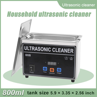 Ultrasonic Bath Cleaner Metal Tub Cleaning Dental Jewelry Glasses Sonic Ultrasound Machine Ultrasonic Cleanser for Alignmers Ion