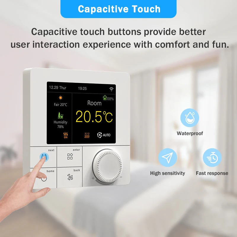 Tuya Smart WiFi Heating Thermostat Floor Heating Water Thermoregulator for Warm Floor Temperature Controller Alexa Google Home