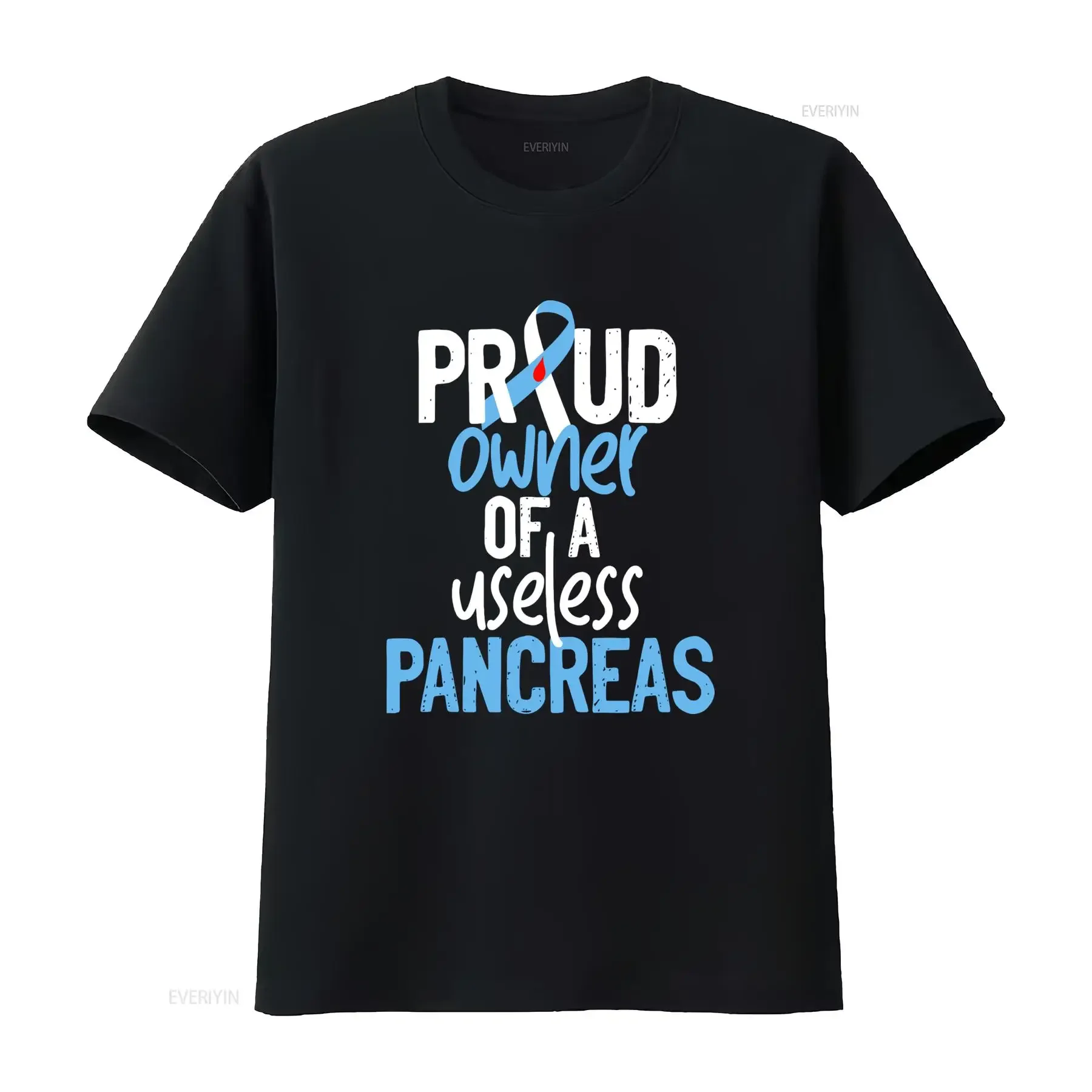 Proud Owner Of A Useless Pancreas Type 1 Diabetes Awareness T Shirt Stylish Meaningful Design vintage Washed graphic streetwear