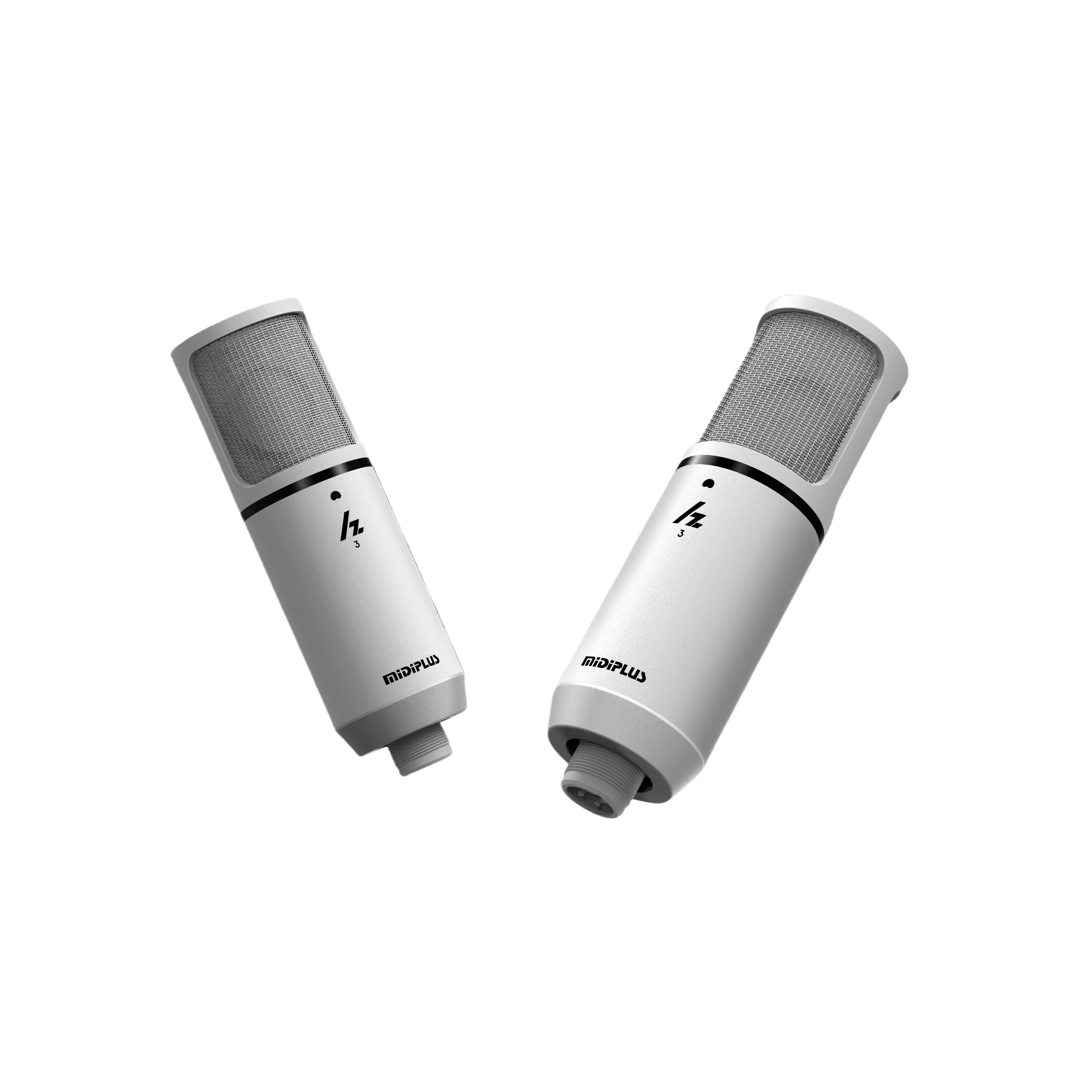 

MIDIPLUS Hz3 Professional Condenser Microphone Offering Clear And Delicate Recording Experience For Studios And Broadcasting