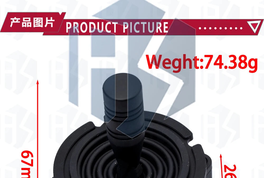 JH-D202X-R2/R4 5K Elektrische Joystick Potentiometer 2-achse 2D Monitor Tastatur Ball Joyrode Controller Für Foto film Werkzeug – Detail 21