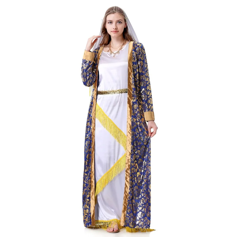 Sexy Cleopatra Dress for Woman Halloween Greek Goddess Cosplay Robe  Indian Queen Arabia Princess Seduction Belly Dancer Dress