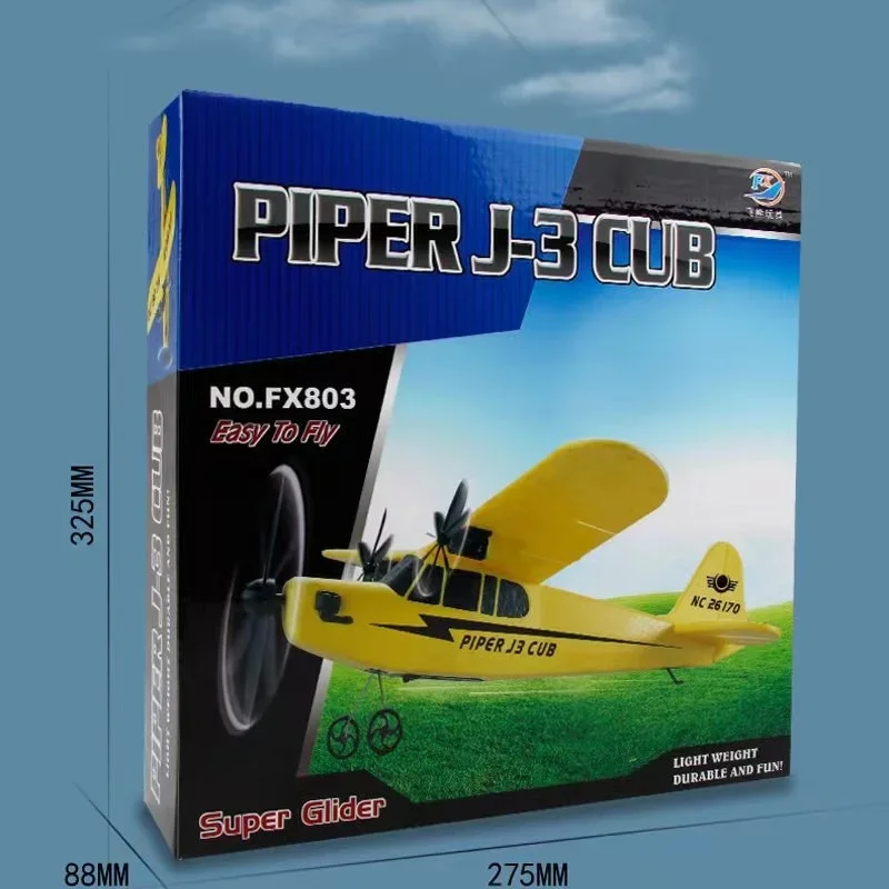 

FX803 2.4G RC Glider Fixed Wing EPP Foam Lightweight Portable Entry-Level Aircraft Kids Outdoor Toy Birthday Gift