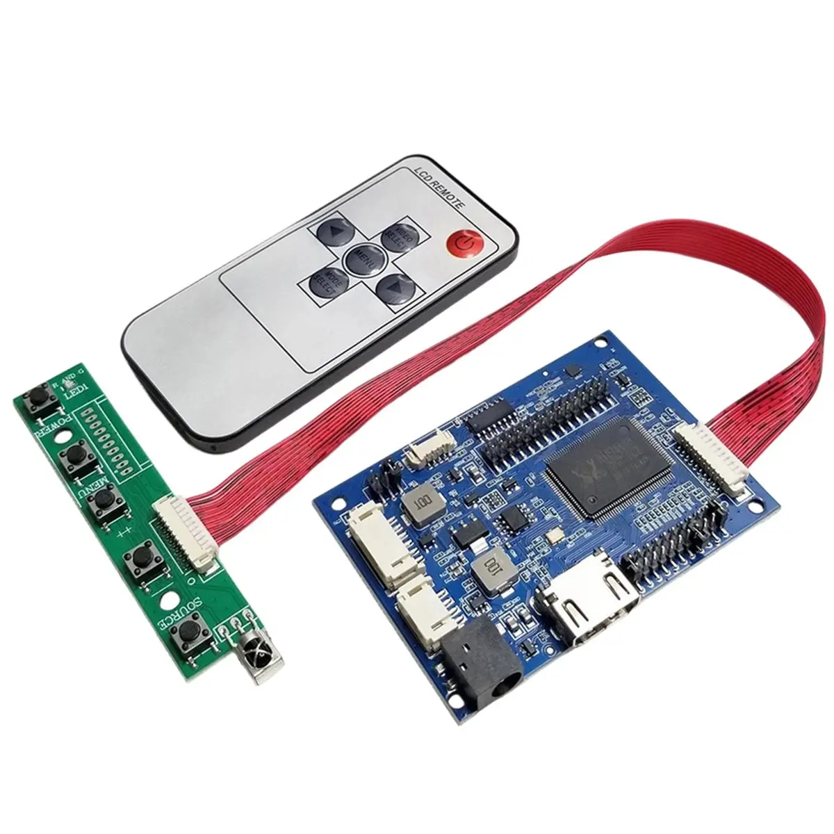 SCLS For LCD LVDS Screen Universal Drive-Free Driver Board Built-in Program -Compatible to LVDS Display Board Monitor