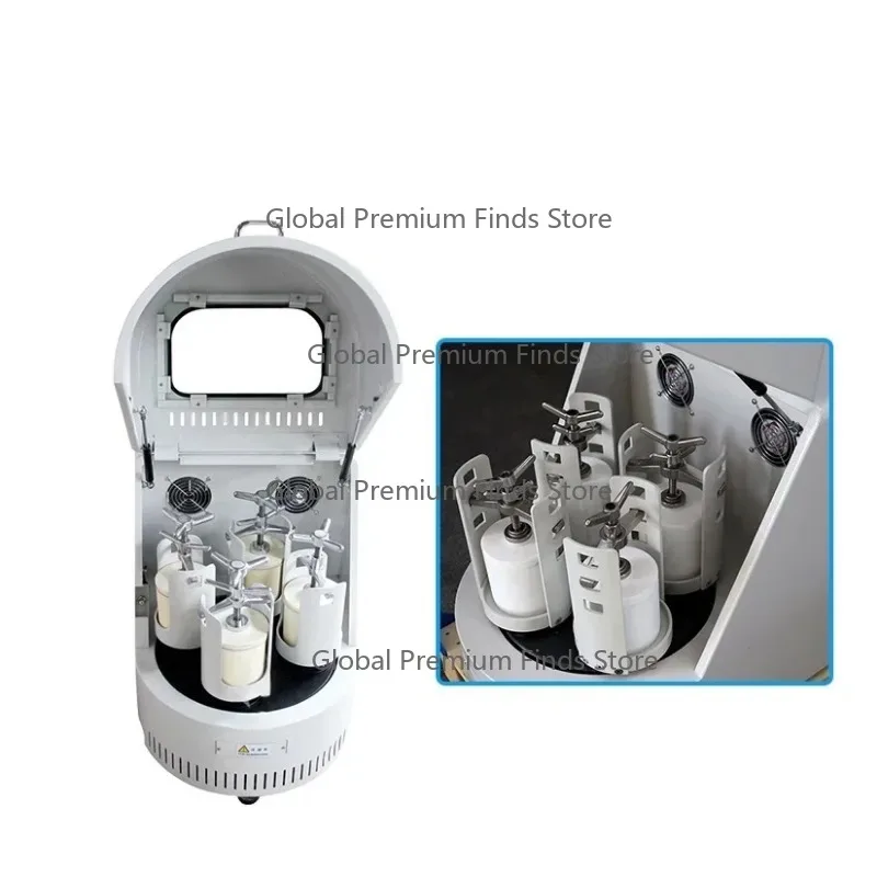 Vertical Bead Jar Ball Mill 6L 0.75KW Professional Powder Grinding Machine